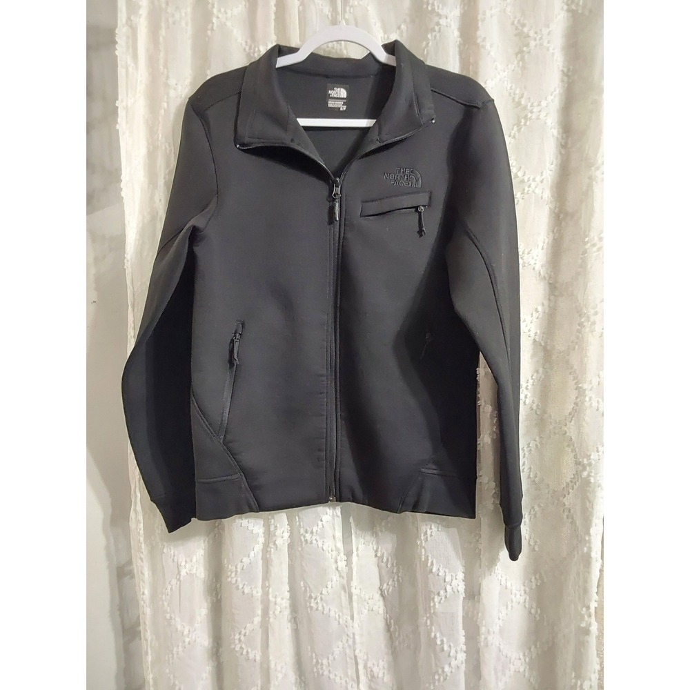 The North Face Mens Apex Bionic Softshell Jacket Black Full Zip Size Small S/P